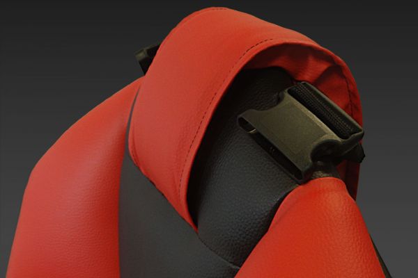 GS-Cobra motion simulator, mobile backrest detail