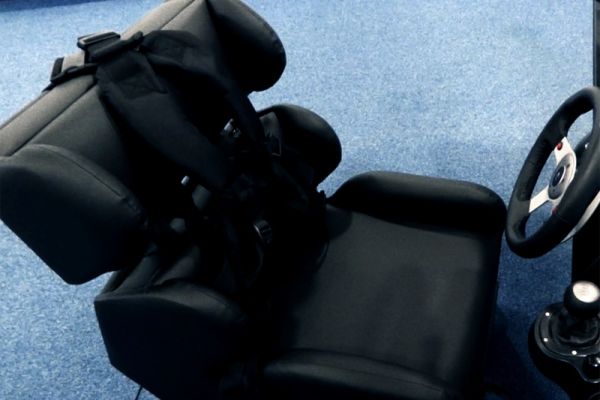 GS-105 GSeat Motion simulator, top view