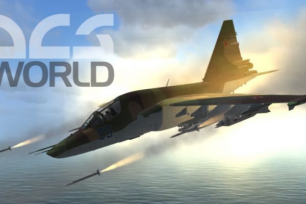 DCS World, supported by GS-Cobra motion simulator