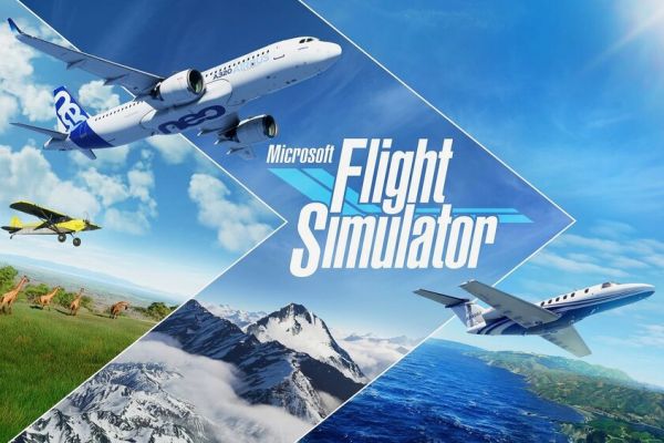 Microsoft Flight Simulator 2020, supported by GS-Cobra motion simulator