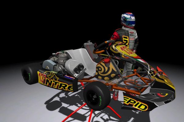 Kart Racing Pro,supported by GS-Cobra motion simulator