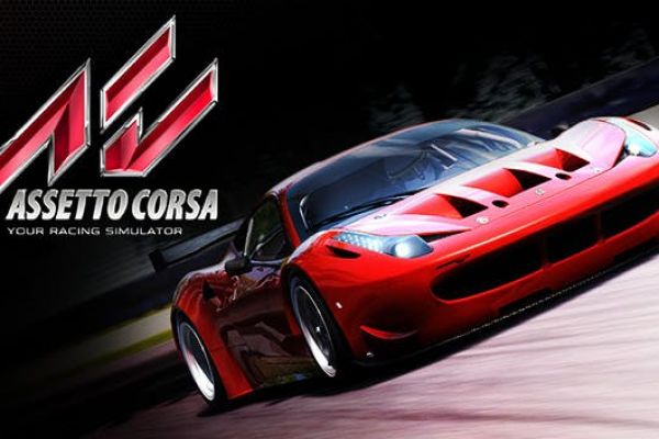 Assetto Corsa, supported by GS-Cobra motion simulator