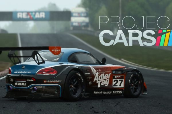 Project Cars, supported by GS-Cobra motion simulator