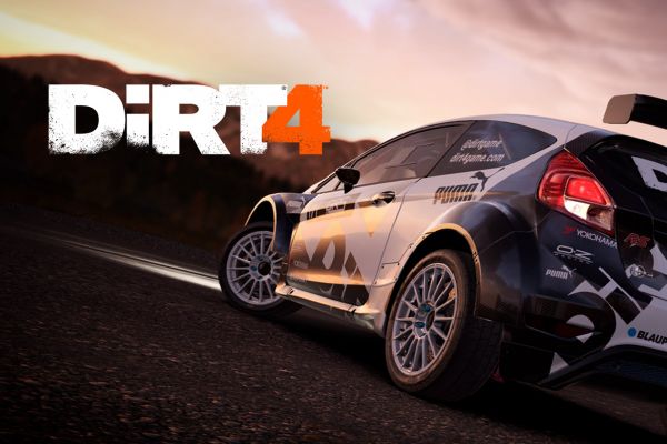 Dirt 4, supported by GS-Cobra motion simulator
