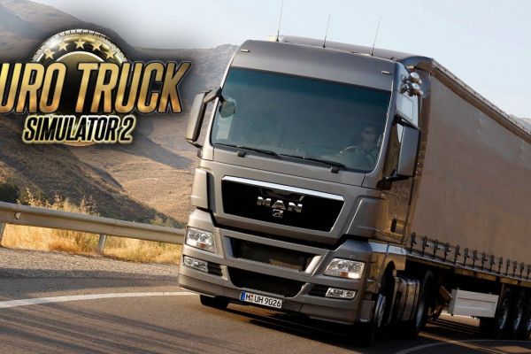 Euro Truck Simulator 2, supported by GS-Cobra Motion Simulator